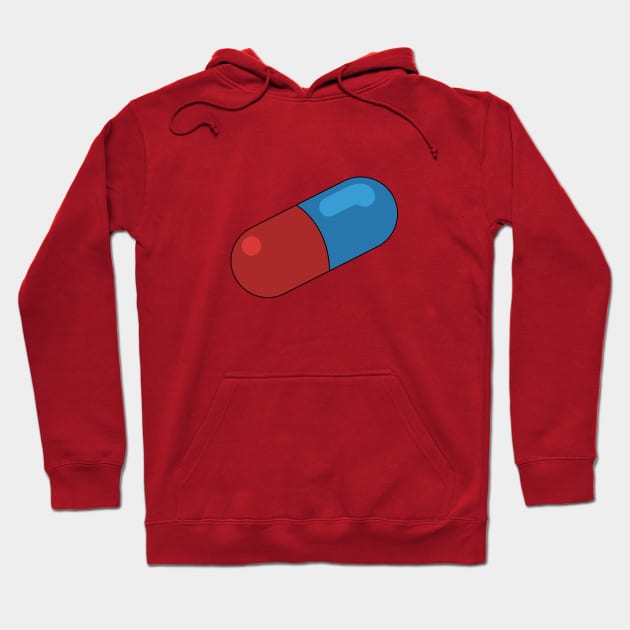 Akira pill Hoodie by Lucile